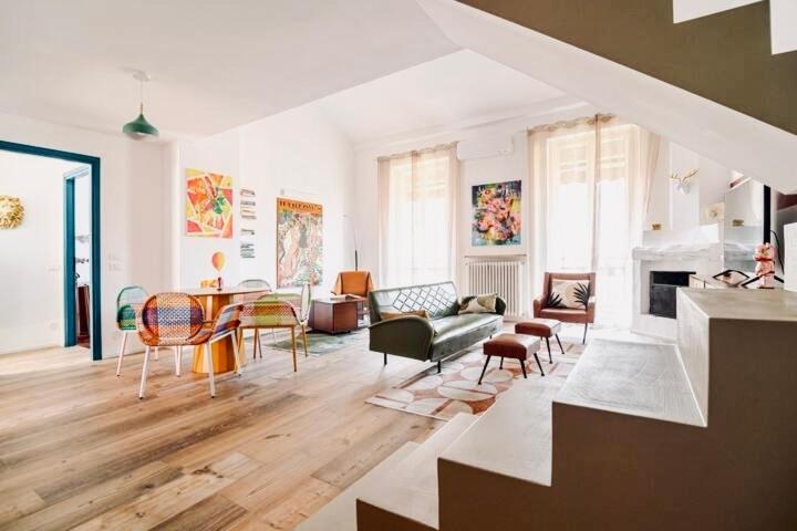 149 Borgo Ticino Suite Attico Di Lusso Con Terrazzo E Parking Privato 파비아 외부 사진